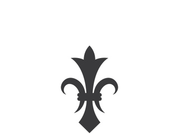 Fleur de lis vector icon preview picture