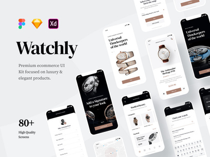 Watchly - Ecommerce UI Kit