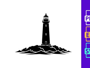 Lighthouse on Rocky Island preview picture