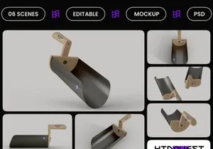Gutter Shovel Mockup