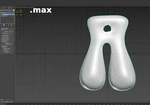 Letter A - Free 3D print model