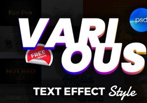 Various Text Effect Style