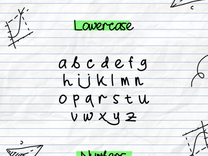 Nuke - Handwritten Letter Font