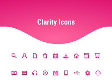 Clarity Icons - Made for visibility preview picture