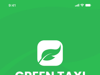 Green Taxi For Adobe XD