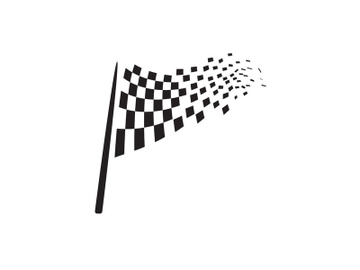 Race flag design illustration preview picture