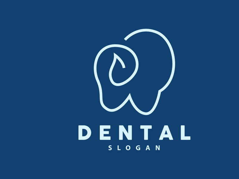 Tooth logo, Dental Health Vector, Care Brand Illustration