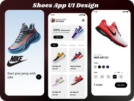 Shoe Store App UI Design preview picture