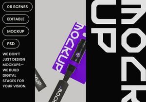 Chisel Tool Package Mockup