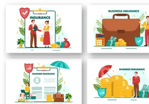 12 Business Insurance Illustration