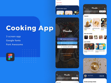 Cooking app preview picture