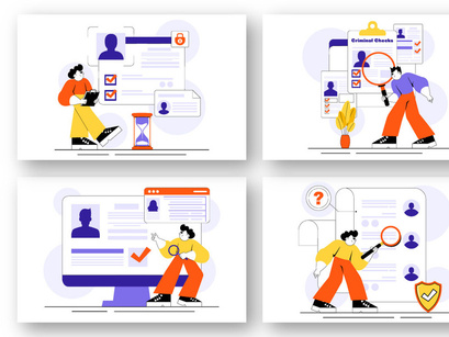 9 Criminal Checks Illustration