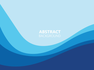 Blue wave water background wallpaper vector preview picture