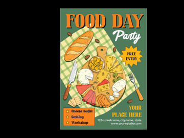 Food Day Flyer preview picture