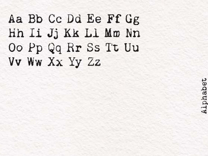 TheMemories - Old Typewritter Font
