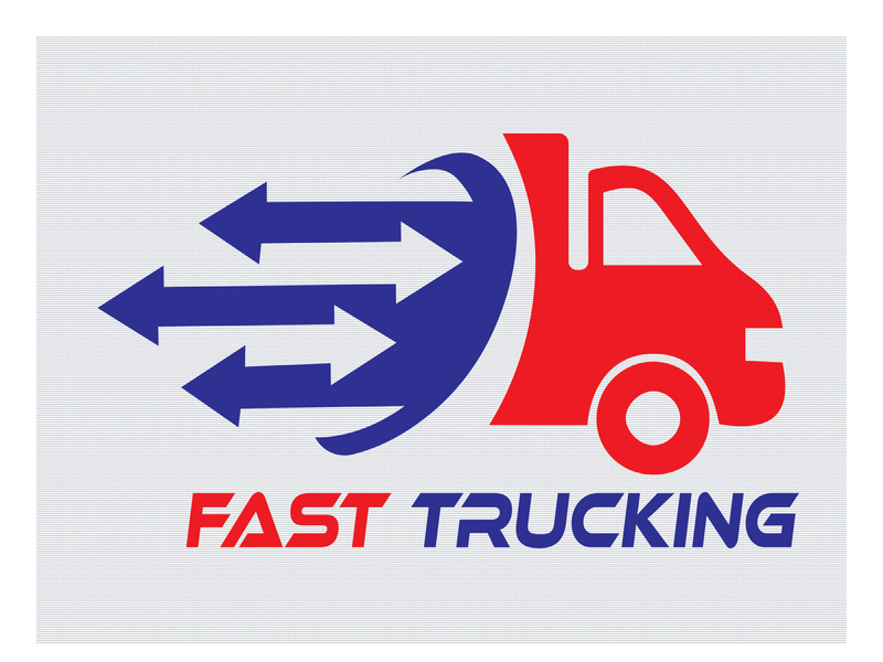 Modern Trucking Logo – Strong & Professional Design for Transport Brands