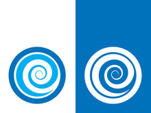 Wave beach vector illustration design logo