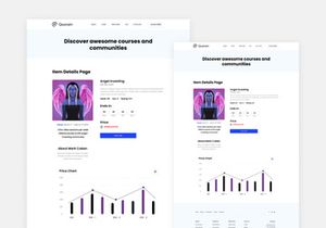 3 In 1 NFT Landing Page UI KIT