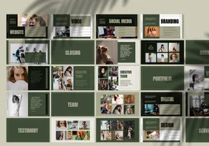 MANIEFESTO Creative Agency PowerPoint Template