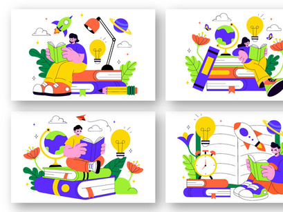 10 Book Week Illustration