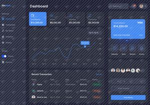 FinDash - Finance Dashboard UI Kits