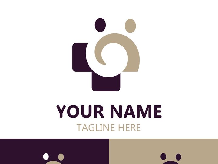 Medical  logotype health care simple modern design illustration template