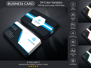 Business Card Design Template preview picture