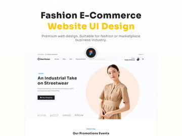 E-Commerce UI Website Design preview picture