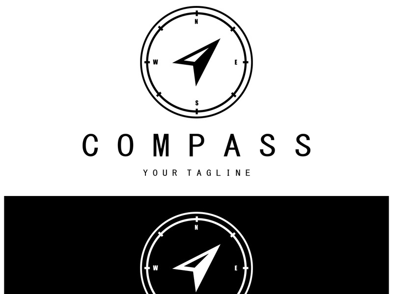 compass icon isolated on background.modern flat compass pictogram,business,marketing,internet concept.trendy simple vector symbol for websitedesign or button to mobile app.logo illustration.