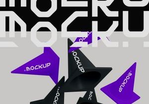 Traffic Cone Mockup