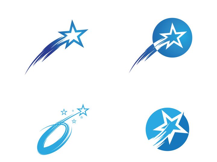 Faster Star Logo Template