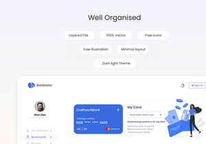 Banktastic Dashboard for the bank