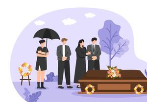 11 Funeral Ceremony Illustration