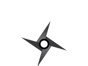 ninja weapons vector logo preview picture