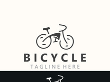 Bicycle icon template design inspiration. Bicycle store Quality symbol vector
