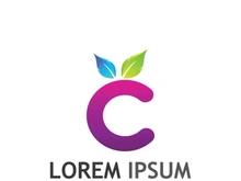 Modern colorful C letter initial logo.