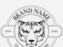 Tiger logo vintage