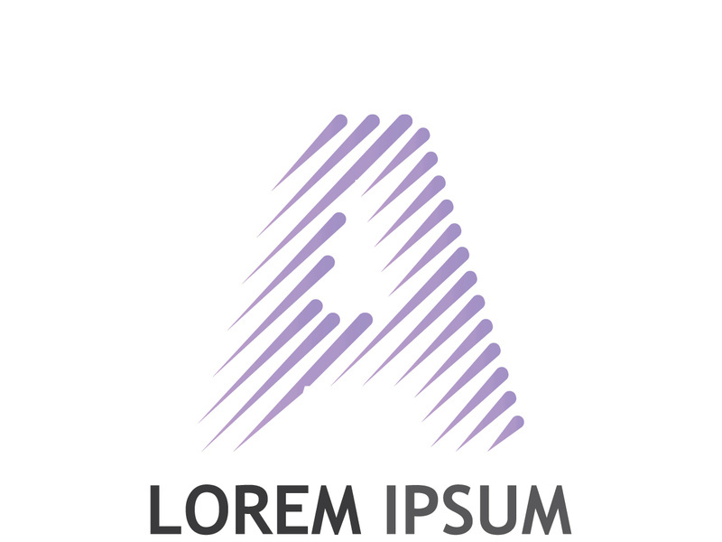 modern and creative initial letter A logo.