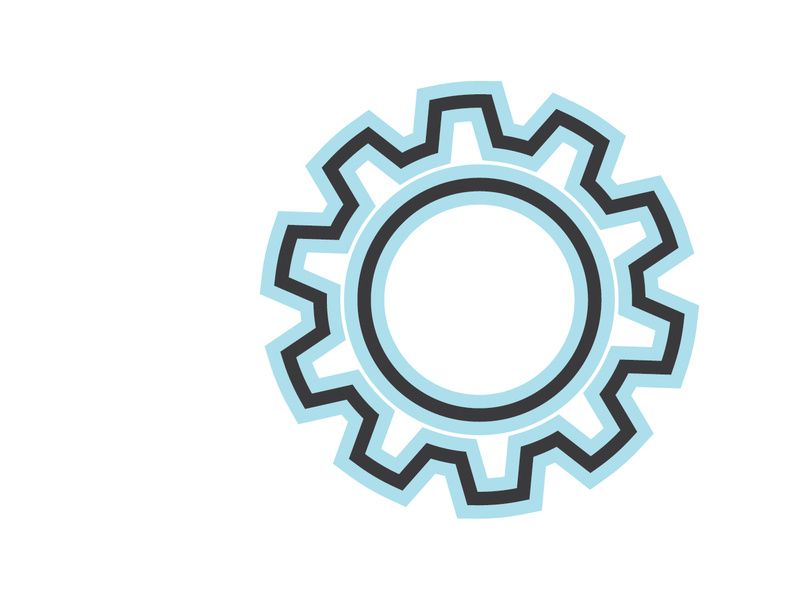 Gear Vector Icon Illustration Design