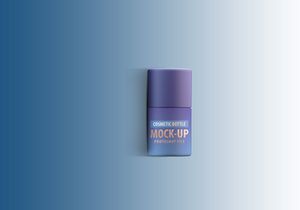 Small Cosmetic Bottle Mockup [Free]