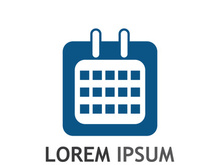 Calendar logo design.