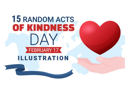 15 Random Acts of Kindness Illustration