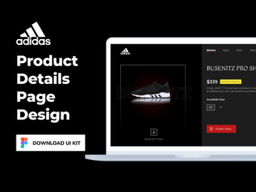 Adidas Landing page preview picture
