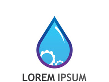 Gear logo with a creative idea.