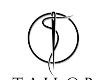 tailor logo icon illustration template combination of buttons for clothes, thread and sewing machine, for clothing product design, convection companies, fashion in vector form