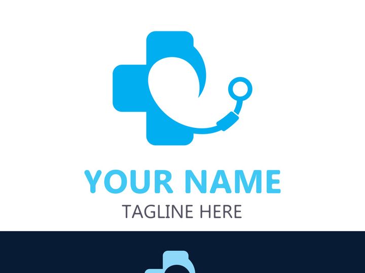 Medical  logotype health care simple modern design illustration template