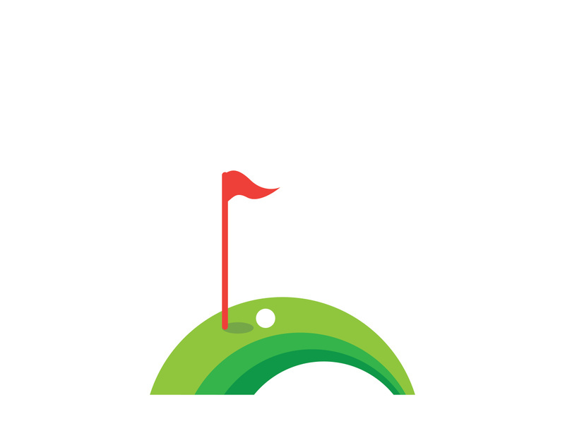 Golf logo  and icon vector illustration