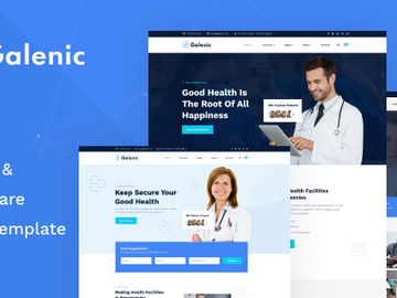 Galenic - Galenic & Healthcare Figma Template preview picture