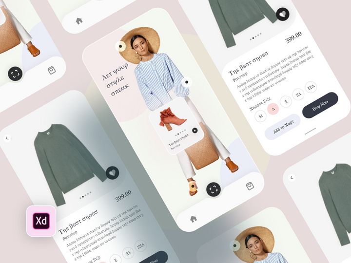 Fashion App Design
