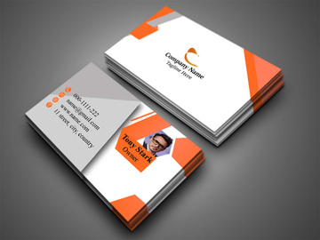 Unique & Stylish Business Card Design preview picture
